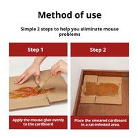 Colle à souris puissante en gros, pâte collante efficace, gel tueur d'animaux pour la lutte antiparasitaire domestique