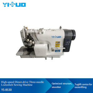 จักรเย็บผ้าล็อคสติทช์สามเข็มระบบขับเคลื่อนโดยตรงความเร็วสูง รุ่น YS-8530 - Product Image 2