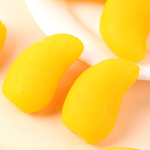 Gomitas de gelatina con sabor a frutas variadas al por mayor, <span class=keywords><strong>dulces</strong></span> y ácidas, certificadas Halal, gomitas de mango con forma. - Product Image 3
