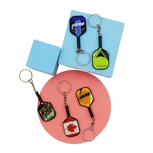 Llaveros Mochila Padel Hombre regalo Giay Anime sublimación ventilador DIY goma Padel bolas <span class=keywords><strong>Babolat</strong></span> Pickleball llavero - Product Image 1