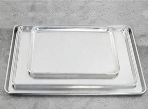 Plaque de cuisson en aluminium 18 x 26 pouces, plaque de cuisson pleine grandeur en aluminium - Product Image 3