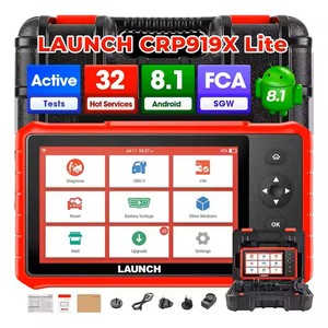 경쟁력있는 가격 출시 X431 CRP919X Lite 7 "모든 OBDII 차량을위한 Android 전체 시스템 진단 스캐너