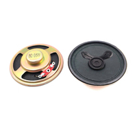 45/50/57/66/77MM disque de papier magnétique intérieur de coque en fer 8 Ohms 0.5W haut-parleurs d'épaisseur 12mm