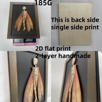 Artículos malditos - Caja expositora de sombra de hada muerta - Cadáver de hada mummificado espeluznante hecho a mano - Adorno artístico