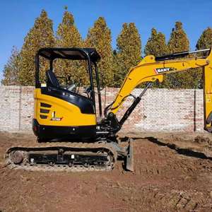 รถขุด Sany SY26U มือสอง ขนาด 2.6 ตัน เครื่องยนต์ Sany คุณภาพสูง สภาพการทำงานดี ปั๊มเกียร์มอเตอร์ Kawasaki บรรจุภัณฑ์จากฝรั่งเศส - Product Image 1