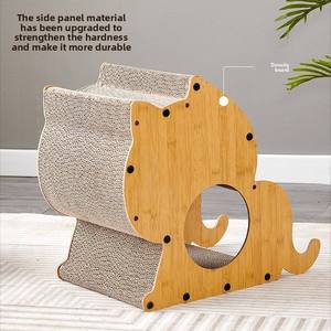 Casa para Gatos de Lujo Extra Grande y Creativa, Nido para Gatos de Papel Corrugado, Diseño Estéreo, Mueble Resistente al Desgaste para Mascotas - Product Image 6