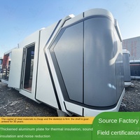 Hébergement de camping de type maison familiale, technologie futuriste, intelligence, capsule spatiale, populaire, check-in, B&B