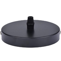 Vente chaude salle à manger pendentif barre lumineuse transfrontalière bord droit applique murale Base plaque de plafond vis Style accessoires d'éclairage