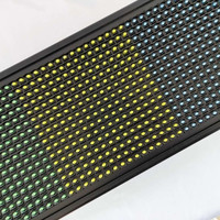 Letrero LED Programable a Todo Color con Texto Desplazable, Tablero de Visualización LED para Ventanas Interiores, Tablero de Mensajes LED para Publicidad en Tiendas