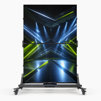 Écran vidéo LED pliable P2.6 couleur pleine 4K HDR10 avec luminosité de 1200 cd pour événements et expositions intérieures