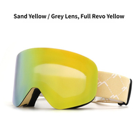 Nouvelles lunettes de ski magnétiques 2026, lunettes de neige anti-buée à lentille cylindrique pour adultes, équipement de protection pour sports de neige en plein air