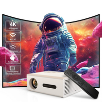 Projecteur intelligent WOWOTO WWT-BL02E Android 9, 1500 lumens, lampe LED, stéréo HIFI, WiFi double bande portable 5.0 pour cinéma maison