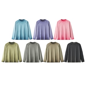 Camiseta de gran tamaño para hombre de la marca Chao, 270g, tejido pesado, estampado de Color sólido, con capucha, aspecto de lavado sucio para hombre mayor europeo - Product Image 2