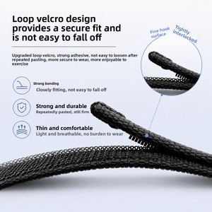 Correa de <span class=keywords><strong>Reloj</strong></span> de Nailon con Velcro para Google <span class=keywords><strong>Fitbit</strong></span> Air, Correa de <span class=keywords><strong>Reloj</strong></span> Deportiva Transpirable Tejida - Product Image 4