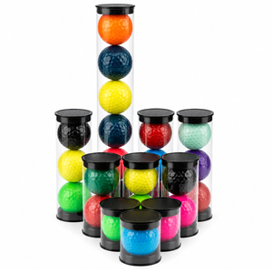 Pelotas de Golf de Práctica de 2/3/4 Capas con Logotipo Personalizado del Fabricante, con Caja de Regalo - Product Image 6
