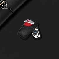 Porte-clés de voiture en cuir véritable Bmw, porte-clé de voiture, pour séries 1/3/5/7 F30 F20 F10 F18 F22 X3 X4 M3 M5