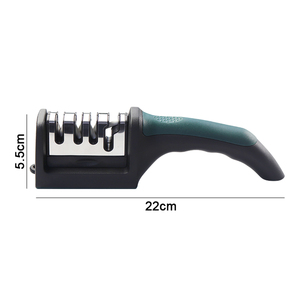 Aiguiseur de couteaux de cuisine 4-en-1 à 4 étapes, accessoires pour couteaux, tige d'affûtage pour aider à restaurer et polir les lames - Product Image 6