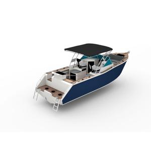 เรืออลูมิเนียมขายในไทย - Gospel New Design 7.5ม. Profisher Bowrider เรือตกปลาอลูมิเนียมสำหรับขาย - Product Image 2