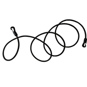 Corde en nylon 8 mm noire 120 cm avec double crochet pour usage extérieur et camping - Product Image 5