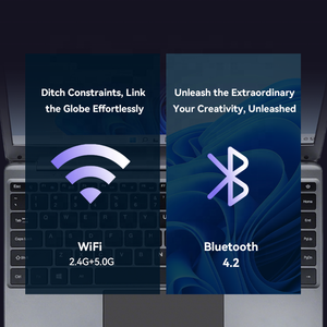 Ultra-Thin Student &amp; Education Laptops New Low Price Intel Celeron Processor 6GB Video <strong>Memory</strong> IPS Panel Wireless Feature Laptops - Product Image 5