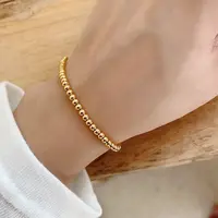 VIANRLA hand gefertigtes Perlen armband 925 Sterling Silber Mode 18 Karat vergoldete Perlen armbänder