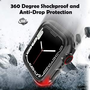 Pour Apple Watch Series 11 Case 42mm 46mm SmartWatch Cover <span class=keywords><strong>Protection</strong></span> d'écran en verre trempé pour <span class=keywords><strong>IWatch</strong></span> 10 9 <span class=keywords><strong>8</strong></span> 7 6 - Product Image 4