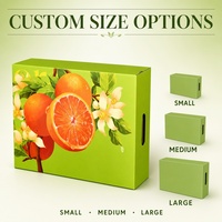 Boîte-cadeau pour oranges fraîches, emballage pour produits frais, emballage cadeau en gros