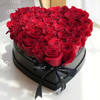 Einzigartiges Design Soja Tinte Valentinstag Blume Schokolade Geschenk box Muttertag Kreativer Brief Thanksgiving Bouquet Geschenk Mom Box