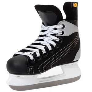 En stock, faible MOQ, patins à glace professionnels <span class=keywords><strong>de</strong></span> haute qualité pour patinoire - Product Image 1