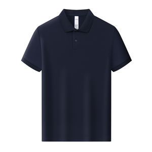 Camisetas Polo Personalizadas de Secado Rápido para Hombre y Mujer, 240 g, Algodón Poliéster, Color Sólido, Manga Corta, para Deportes al Aire Libre, Golf - Product Image 1