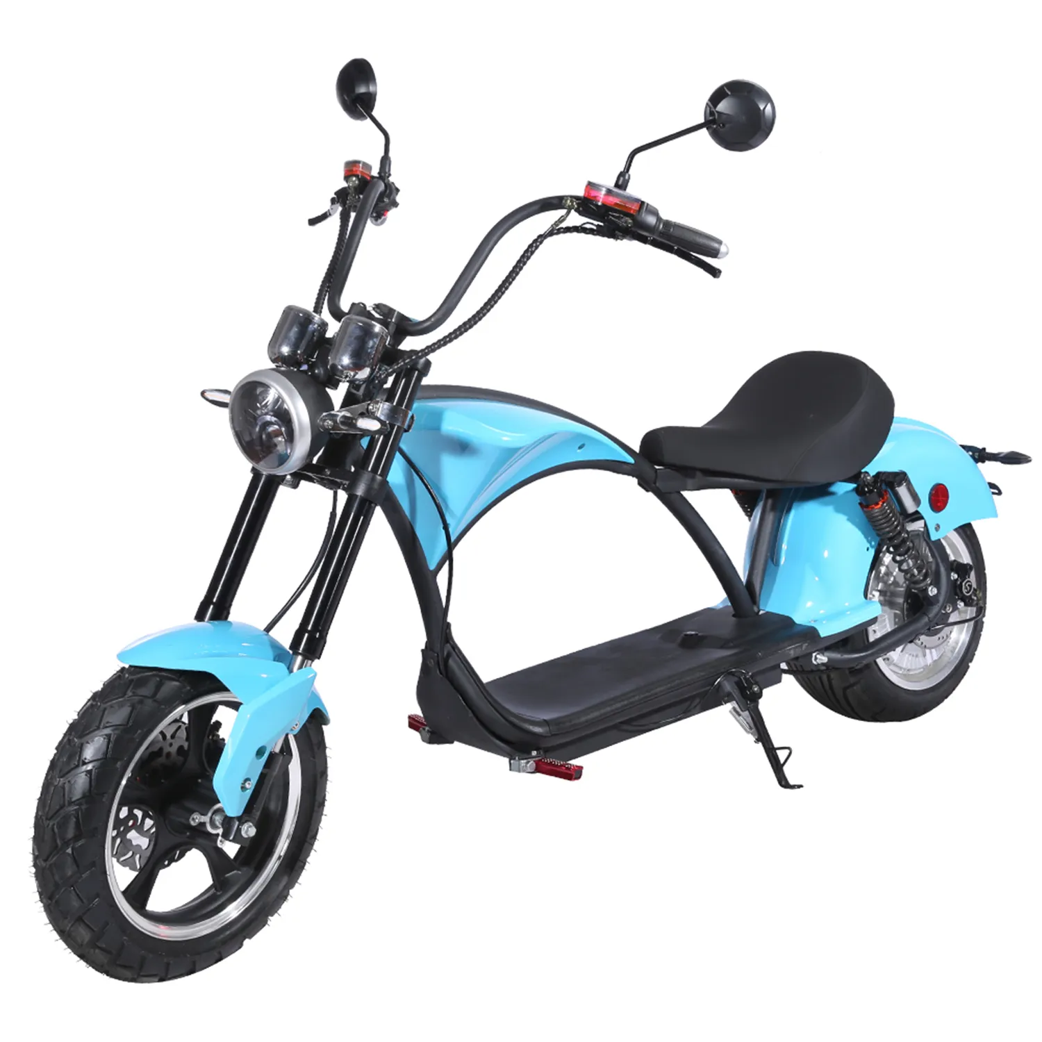 Moto Electrique Elektro Citycoco Motos Electrica 2000W Elektro-Chopper Motorrad Roller