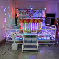 Manège Mini Disco Tagada 8 places, Petit manège tournant Disco Tagada