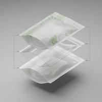 Bolsa de Alimentos MDOPE PE 100% Reciclable OEM, Ecológica, Resistente a la Humedad, con Base, Impresión Digital, Bolsa de Empaque Sostenible