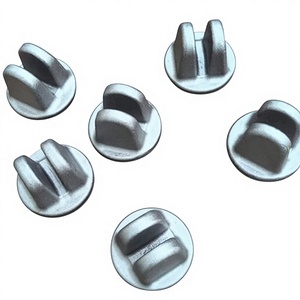 Base de vérin hydraulique en acier inoxydable forgé de qualité supérieure, diamètre 110x110mm, certifiée ISO, fournisseur de pièces forgées de la marque TUTENG - Product Image 1