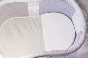 Almohada Premium <span class=keywords><strong>para</strong></span> <span class=keywords><strong>Cuna</strong></span> y Cesta de Bebé, Forma de <span class=keywords><strong>Cuña</strong></span> Suave, Antibacteriana, Rellena de Espuma Ecológica <span class=keywords><strong>para</strong></span> Soporte Infantil - Product Image 6