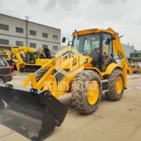 Chargeuse-pelleteuse JCB 4CX d'occasion, équipement lourd, JCB 4CX 3CX, excavatrice rétro d'occasion pour l'exportation