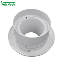 Cvc climatiseur conduit diffuseur plafond aluminium réglable sortie d'air frais circulaire globe oculaire Jet buse diffuseur