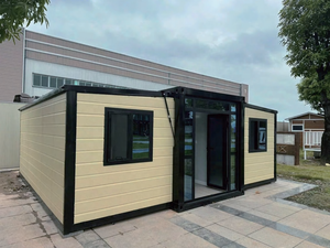 Maison Offre Spéciale étendue Maison en conteneur extensible Maisons modulaires Petite maison Villa en acier léger Maisons préfabriquées - Product Image 2