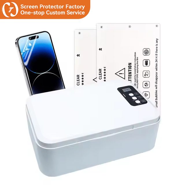 New Upgrade Tpu Hydrogel Screen Protector UV FIlm Installation Machine UV Vacuum Curing Laminating Machine