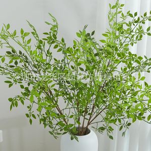 Branche d'arbre artificielle Nandina Domestica Ruyin, plante verte décorative pour aménagement paysager et accessoires de photographie - Product Image 3