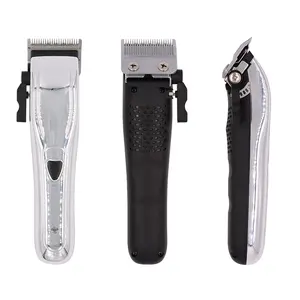 2024 New Design Cordless 2600mAh Buttery Professional Frequency Motor High Stainless Steel Blades Hair Cut Trimmer Clipper