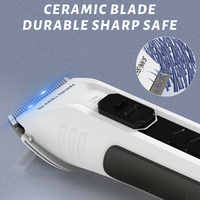Tondeuse à cheveux électrique professionnelle SiMAiSHEN D10-S, prix de gros, avec moteur réglable, écran LCD, rechargeable par type C