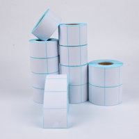 Rouleau de papier thermique autocollant, étiquette adhésive pour code-barres, triple protection, personnalisable pour cadeaux et artisanat