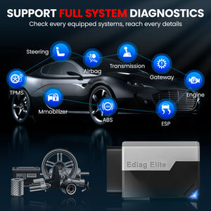 Outil de diagnostic automobile universel KingbolenEdiag Elite compatible Android pour véhicules électriques, scanner OBD2 12V pour voitures, modèle actuel, vente chaude - Product Image 2