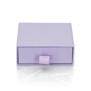 Boîte à bijoux de luxe personnalisée avec logo, <span class=keywords><strong>emballage</strong></span> en papier pour bagues, boucles d'oreilles, colliers, pendentifs, bracelets, boîte à tiroir en papier avec logo personnalisé - Product Image 2