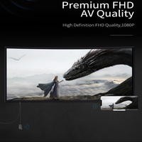 Mirascreen K11 Miracast DLNA Airplay Wifi HD Dongle 1080P Anycast Dongle d'affichage sans fil 1080P hdmi Transmetteur sans fil pour TV