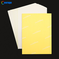 Papier de sublimation en gros 105g, dos jaune, A3 A4, impression HD, transfert thermique pour tasses et t-shirts