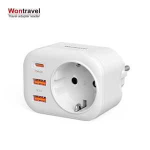 مقبس حائط Wontravel من النوع F ومقبس 20 واط ومقبس شحن سريع وصول 3 مقبس طاقة موسع - Product Image 2