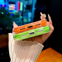 Nouvelle coque de téléphone magnétique colorée en TPU de 2,0 mm pour iPhone 16 Pro Max 17 17 Pro 17 Pro Max, antichoc, protection de haute qualité