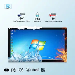 Android Rugged Tablet Touch Panel PC All In 1 PC Touchscreen Wall Mounted Android Tablet
